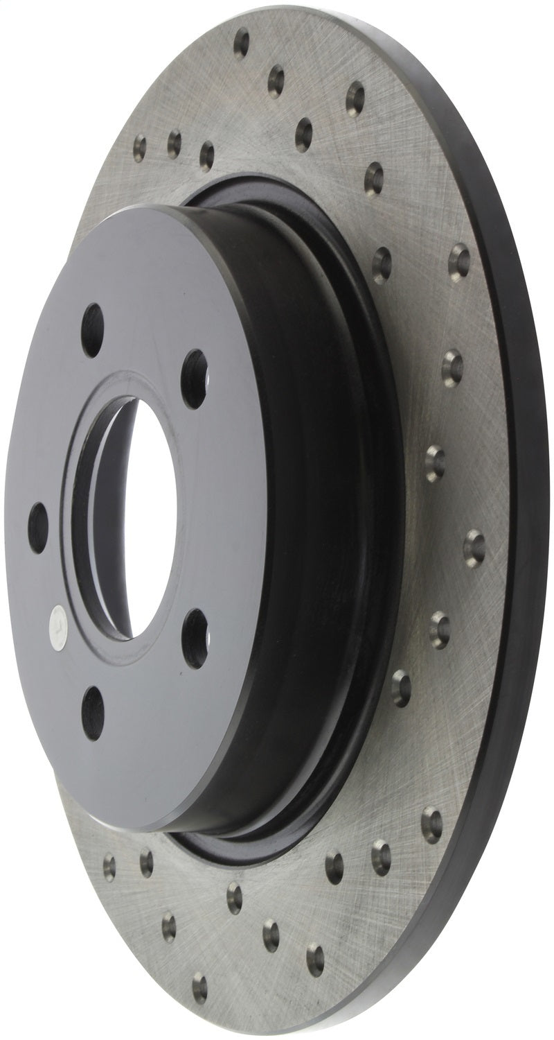 StopTech 13 Ford Focus ST Drilled Left Rear Rotor - 128.61099L