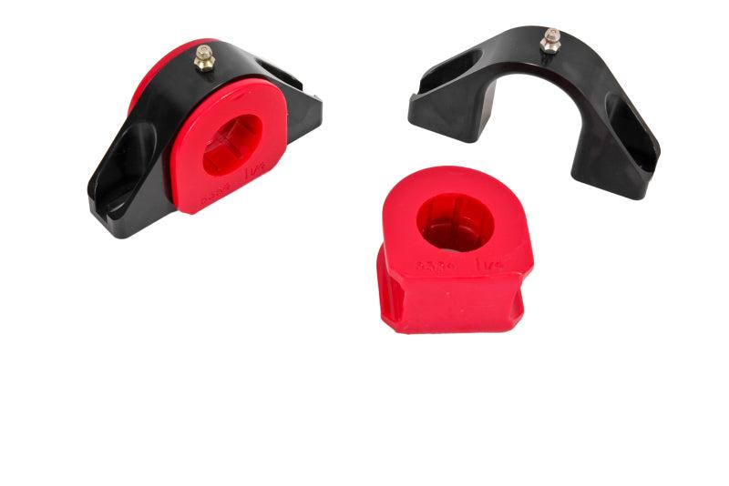BMR Universal 1.25in Billet Aluminum Sway Bar Mount Mount (Polyurethane) - Black - SMK009 for 1970-1981 Chevrolet Camaro - fr