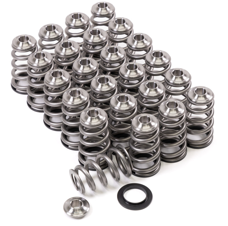 GSC P-D Nissan VR30DDTT HP Conical Valve Spring Ti Retainer &amp; Seat Kit (10500RPM/55PSI Max) - 5084