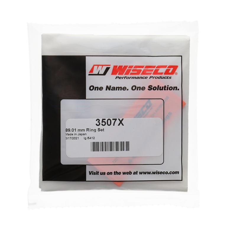 Wiseco 89.01mm Ring Set - 3507X