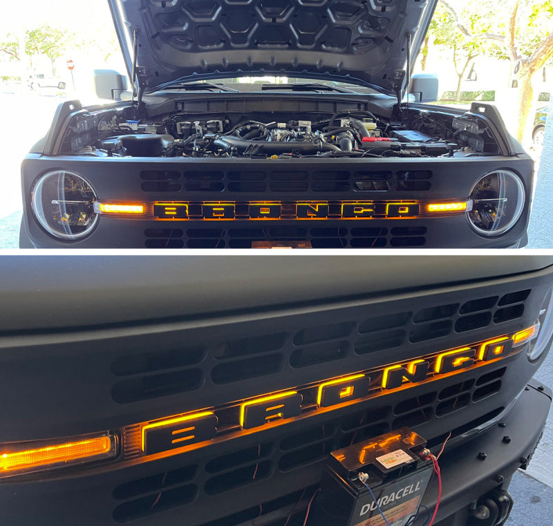 ORACLE Lighting Universal Illuminated LED Letter Badges - Matte Blk Surface Finish - R SEE WARRANTY - 3141-R-005