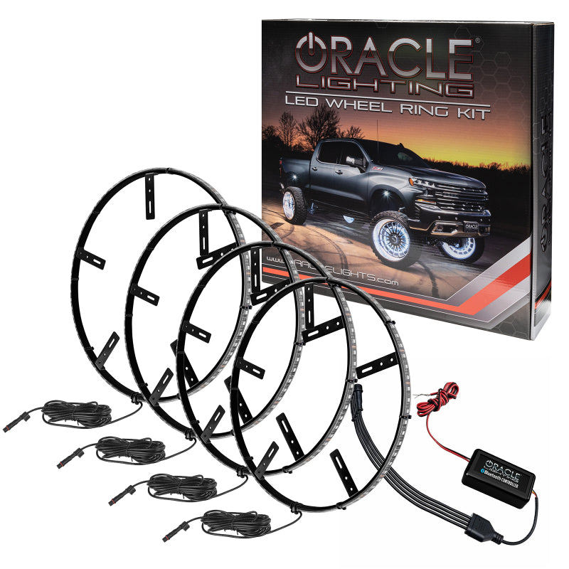 Oracle LED Illuminated Wheel Rings - ColorSHIFT Dynamic - ColorSHIFT - Dynamic SEE WARRANTY - 4215-332