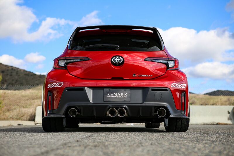 Remark 2023+ Toyota GR Corolla Elite Spec Quad Tip Catback Exhaust - RK-C4076T-05