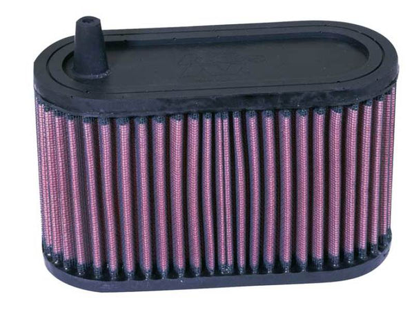 K&N 85-07 Yamaha VMX1200 V-MAX 1200 Replacement Air Filter - YA-1285 for 1985-2007 Yamaha VMX1200 V-Max - front view