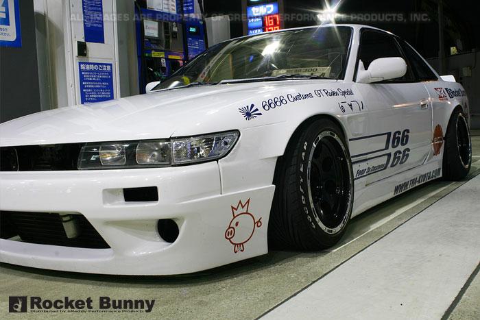 GReddy 89-93 Nissan Silvia 2Dr Full Rocket Bunny (PS13) F,S,R Aero Kit V1 **Must Ask/Call to Order** - 17020213