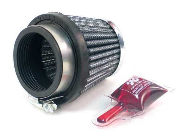 K&N Universal Clamp-On Air Filter 1-15/16in FLG / 3in B / 2in T / 2-1/2in L - RC-2500 by K&N Engineering - front view