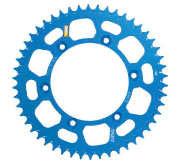 ProTaper Honda/Yamaha Rear Blue Sprocket - 49 Teeth - 033219 - front view