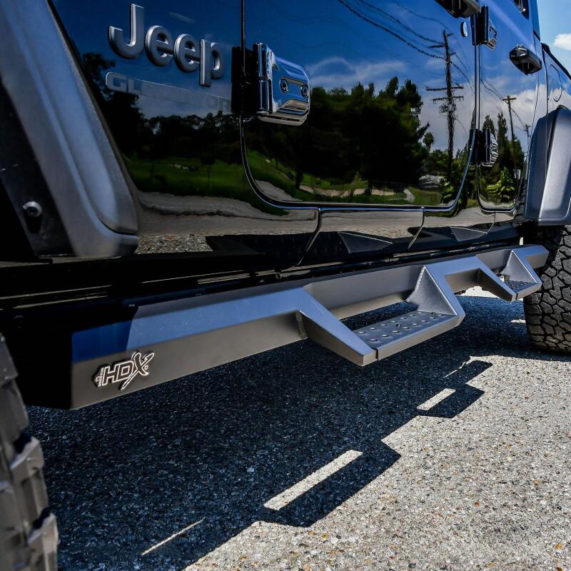 Westin 2020 Jeep Gladiator HDX Drop Nerf Step Bars - Textured Black - 56-14165