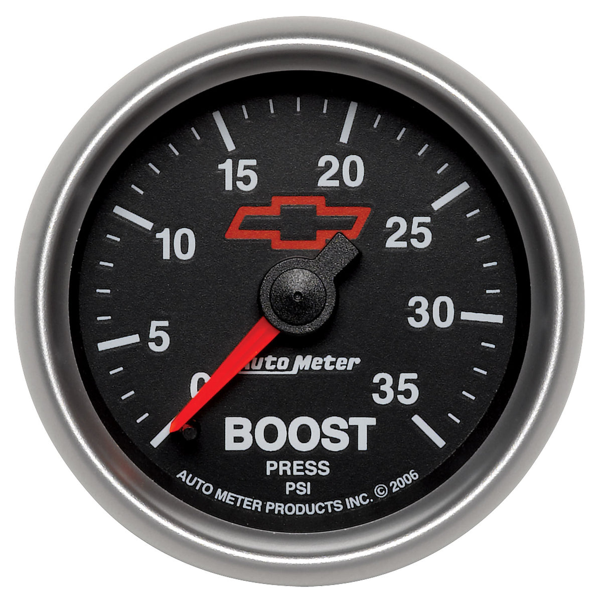 Autometer GM Mechanical 52mm 0-35 PSI Boost Gauge - 3604-00406