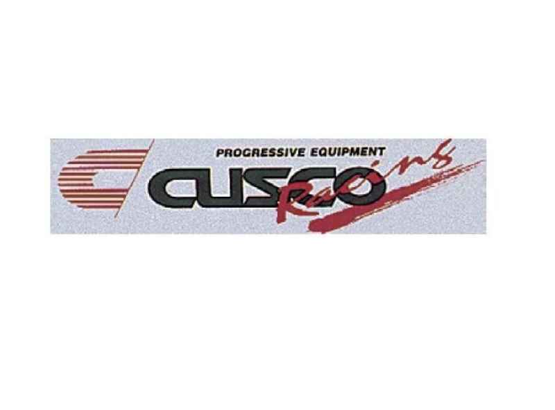 Cusco STICKER Silver 140mm X 30mm - AA14 by Cusco