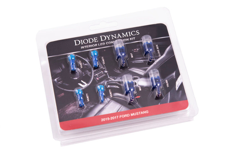 Diode Dynamics Mustang Interior Light Kit 15-17 Mustang Stage 1 - Blue - DD0221