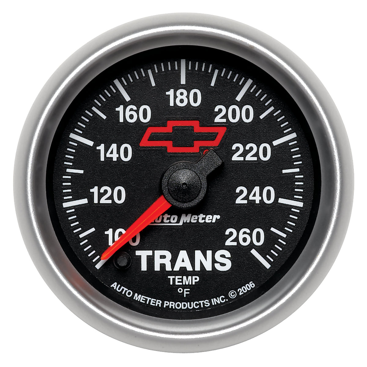 Autometer Full Sweep Electric 52mm 100-260 Deg. F Transmission Temprature Gauge - 3657-00406