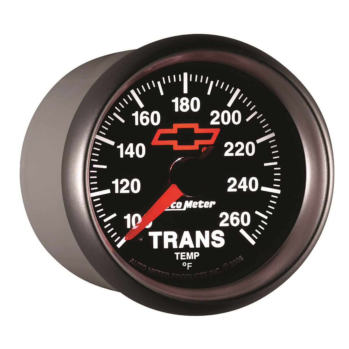 Autometer Full Sweep Electric 52mm 100-260 Deg. F Transmission Temprature Gauge - 3657-00406