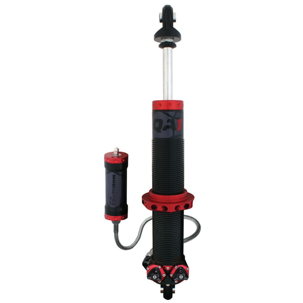 QA1 MOD Series Coil-Over Shock Absorber - Remote - Left Hand - Bearing Mount - 14.875in/23.625in - M911CL by QA1 - front view