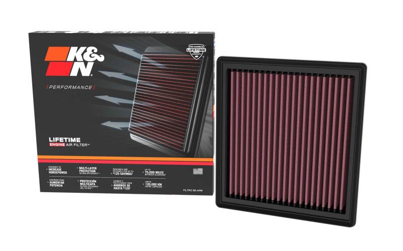 K&amp;N 2024 Mazda CX-90 High-Flow Engine Air Filter - 33-5140