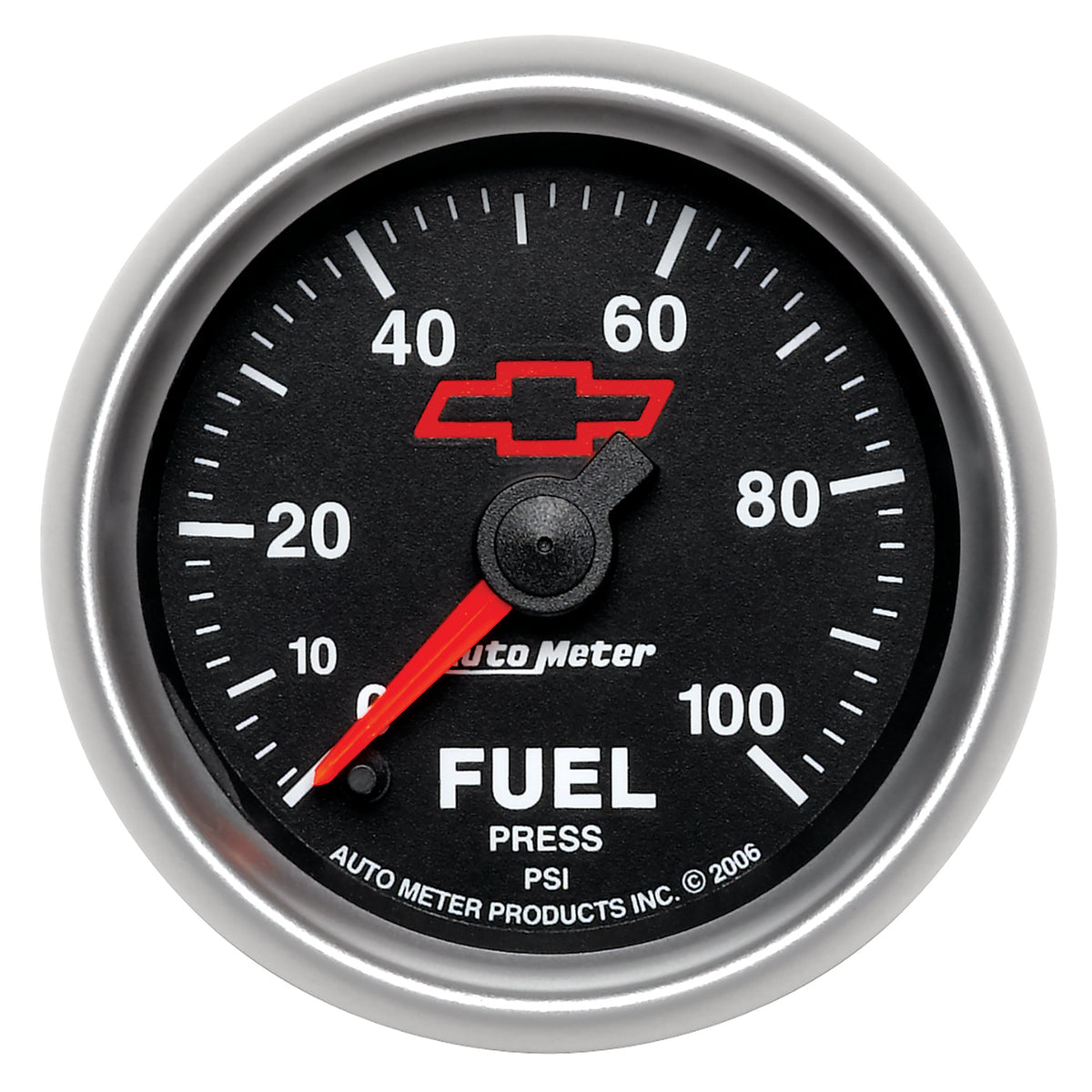 Autometer Sport-Comp II GM 52mm 0-100 PSI Full Sweep Electronic Fuel Pressure Gauge - 3663-00406