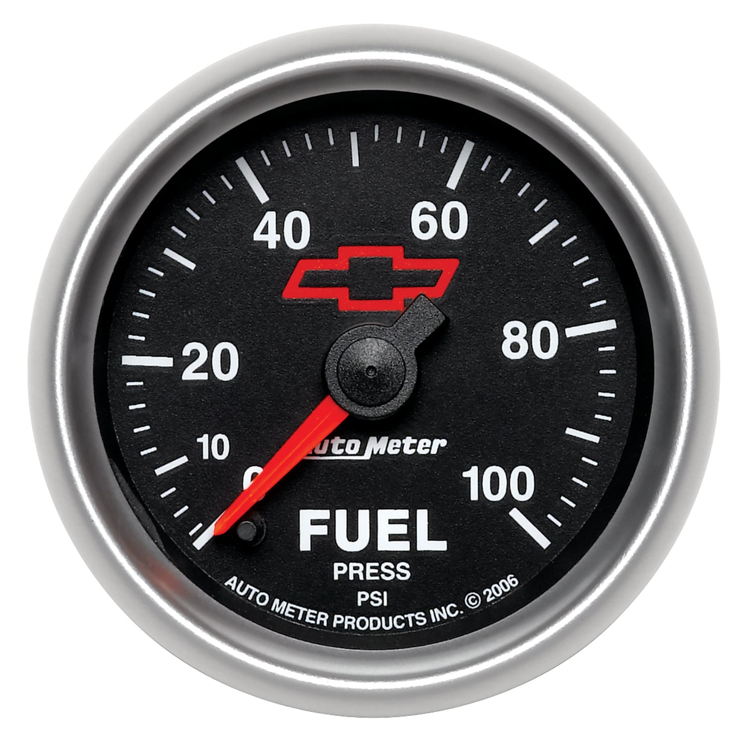 Autometer Sport-Comp II GM 52mm 0-100 PSI Full Sweep Electronic Fuel Pressure Gauge - 3663-00406