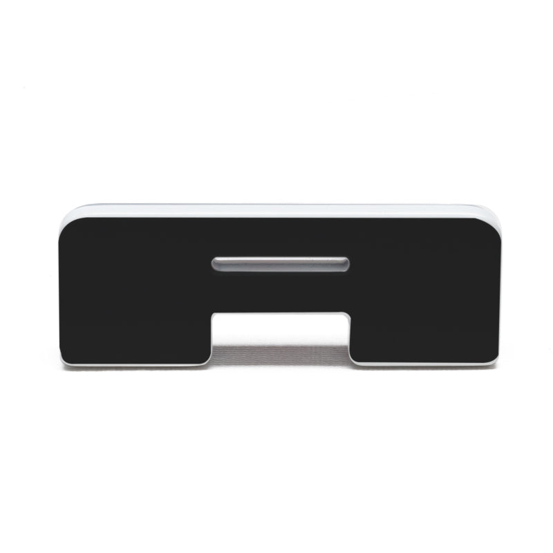 ORACLE Lighting Universal Illuminated LED Letter Badges - Matte Blk Surface Finish - A SEE WARRANTY - 3141-A-001