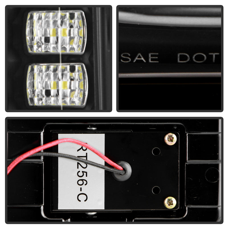 Spyder 21+ Ford Bronco (w/ Factory Halogen) LED Tail Lights (ALT-YD-FB21-HAL-BK) - 5088857