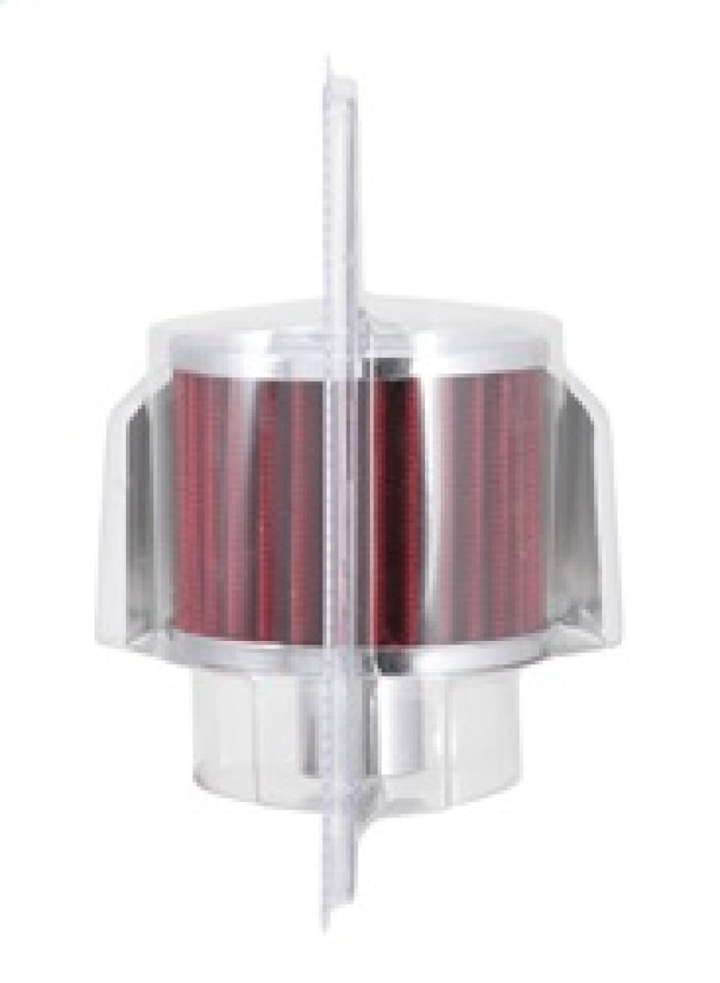 K&amp;N 1.00in Flange ID x 3in OD x 2.5in Height Vent Filter - 62-1520