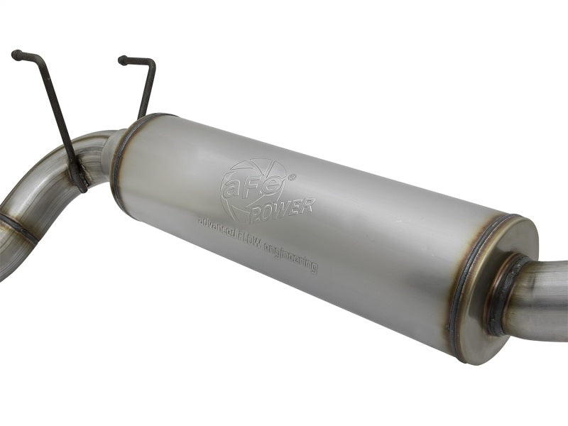 aFe Rebel Series 3-1/2in 409 SS Cat-Back Exhaust System w/Black Tip RAM 2500/3500 14-17 V8 6.4L - 49-42057-B