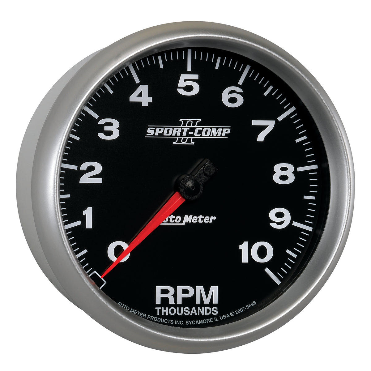 Autometer Sport-Comp II 5 inch 0-10000 RPM In Dash Tachometer - 3698