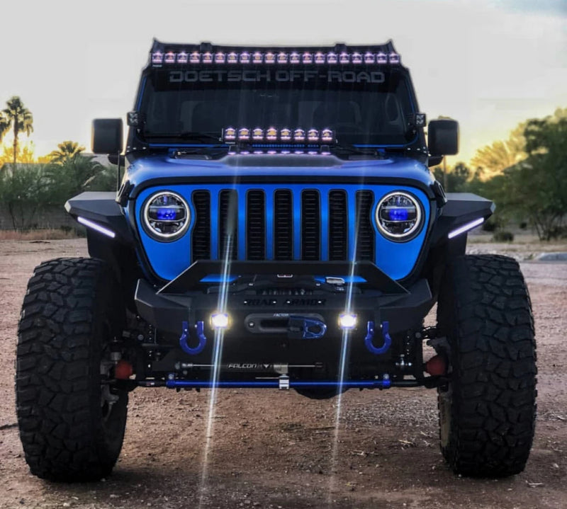 Oracle Jeep Wrangler JL/Gladiator JT Projector Illumination Kit - w/o Controller SEE WARRANTY - 4511-334