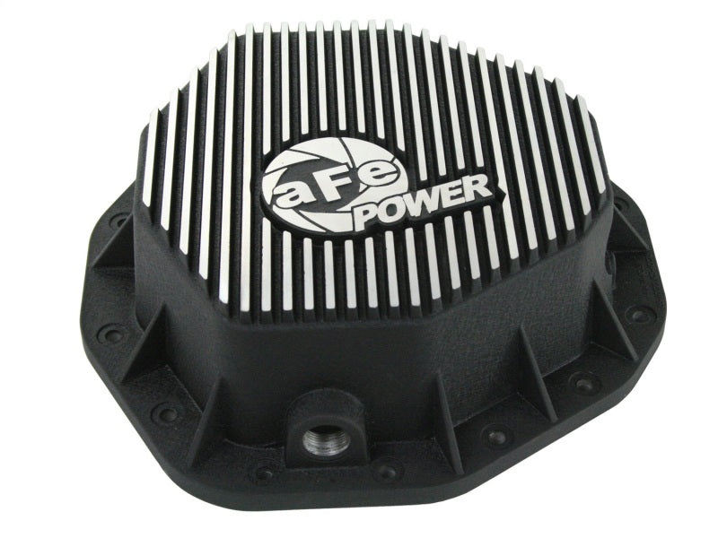 aFe Power Cover Rear Differential w/ 75W-90 Gear Oil Dodge Diesel Trucks 03-05 L6-5.9L - 46-70092-WL