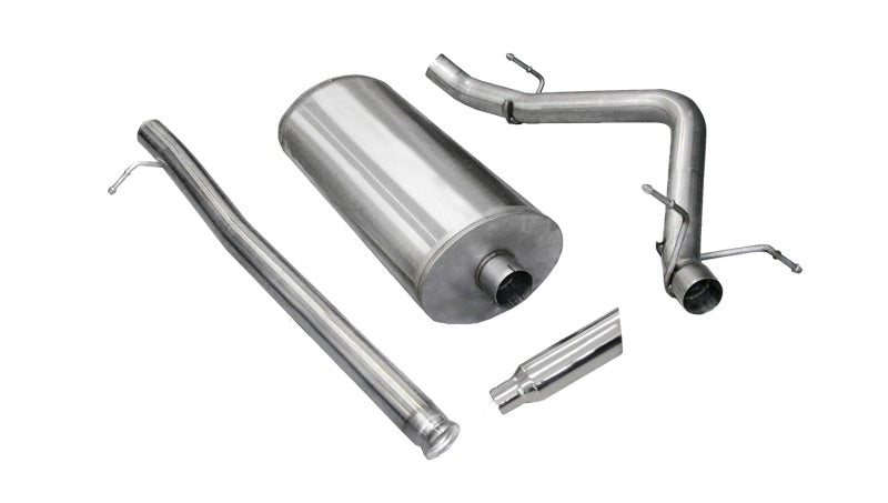 Corsa 2009-2013 Chevrolet Silverado Reg. Cab/Long Bed 1500 4.8L V8 Polished Sport Cat-Back Exhaust - 24902