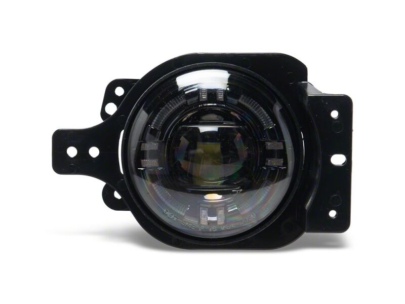 Raxiom 18-26 Jeep Wrangler JL V2 LED Fog Lights with Amber Turn Signal - J227425 - close-up view