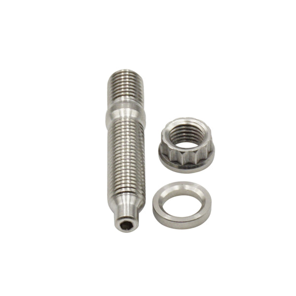 BLOX Racing M10x1.25x55mm Single Piece Stainless Steel Manifold Stud - BXFL-00310-SP - front view