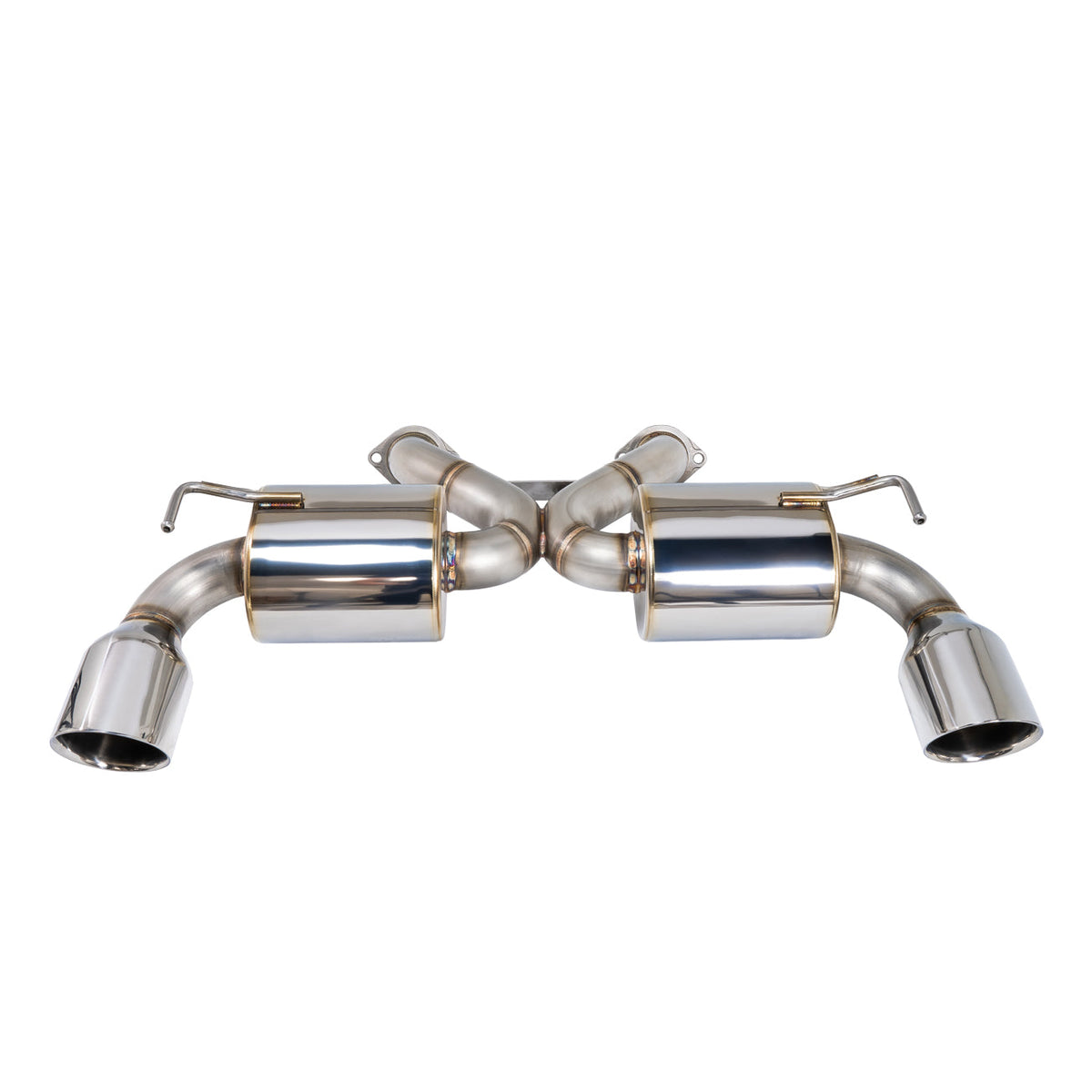 Remark Nissan 370Z (Z34) V2 Axle Back Exhaust w/Stainless Steel Double Wall Tip - RK-A2063N-01