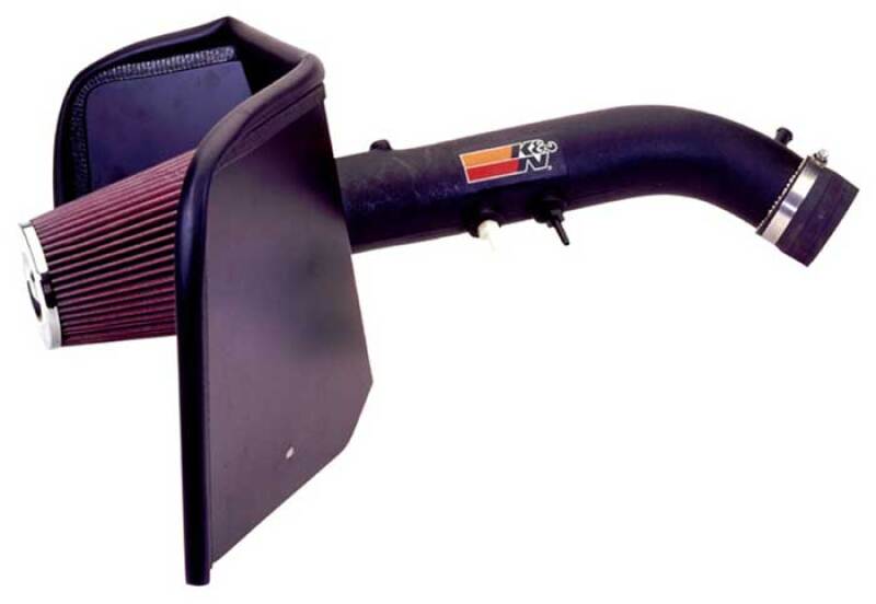 K&N 00-04 Toyota Tundra V6-3.4L Performance Air Intake Kit - 57-9019 for 2000-2002 Toyota Tundra - front view