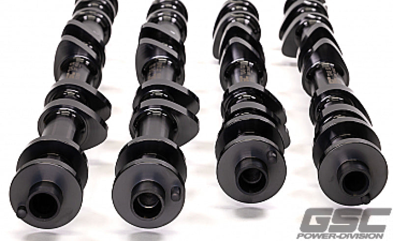GSC P-D Nissan VR38DETT S6 Camshafts 294/302 Billet (For Top End/Drag Race Methanol Fuel Only) - 7045S6 by GSC Power Division