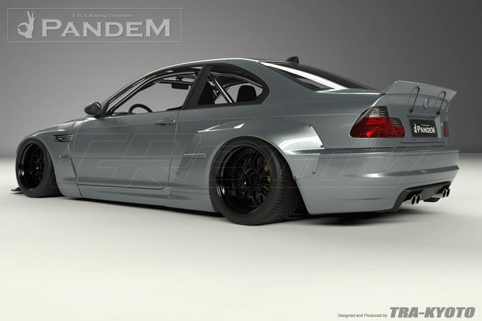 GReddy 99-06 BMW E46 Coupe Pandem Wide Body Front Fenders (SPECIAL ORDER) - 17090223
