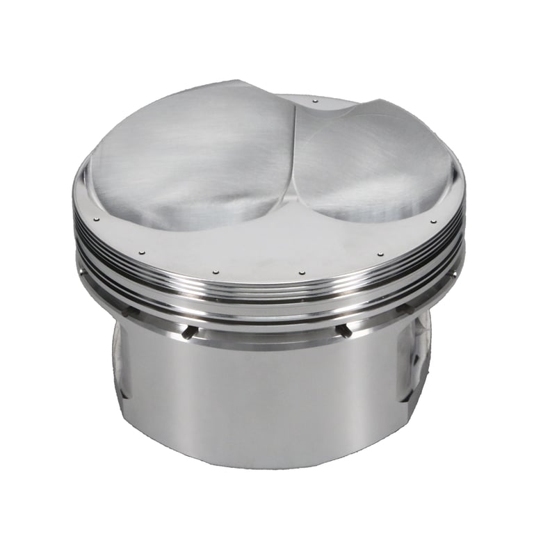 JE Pistons Chevrolet Small Block 4.155in Bore 1.335in CH 14.50CC Dome Piston Kit (Set of 8) - 378096