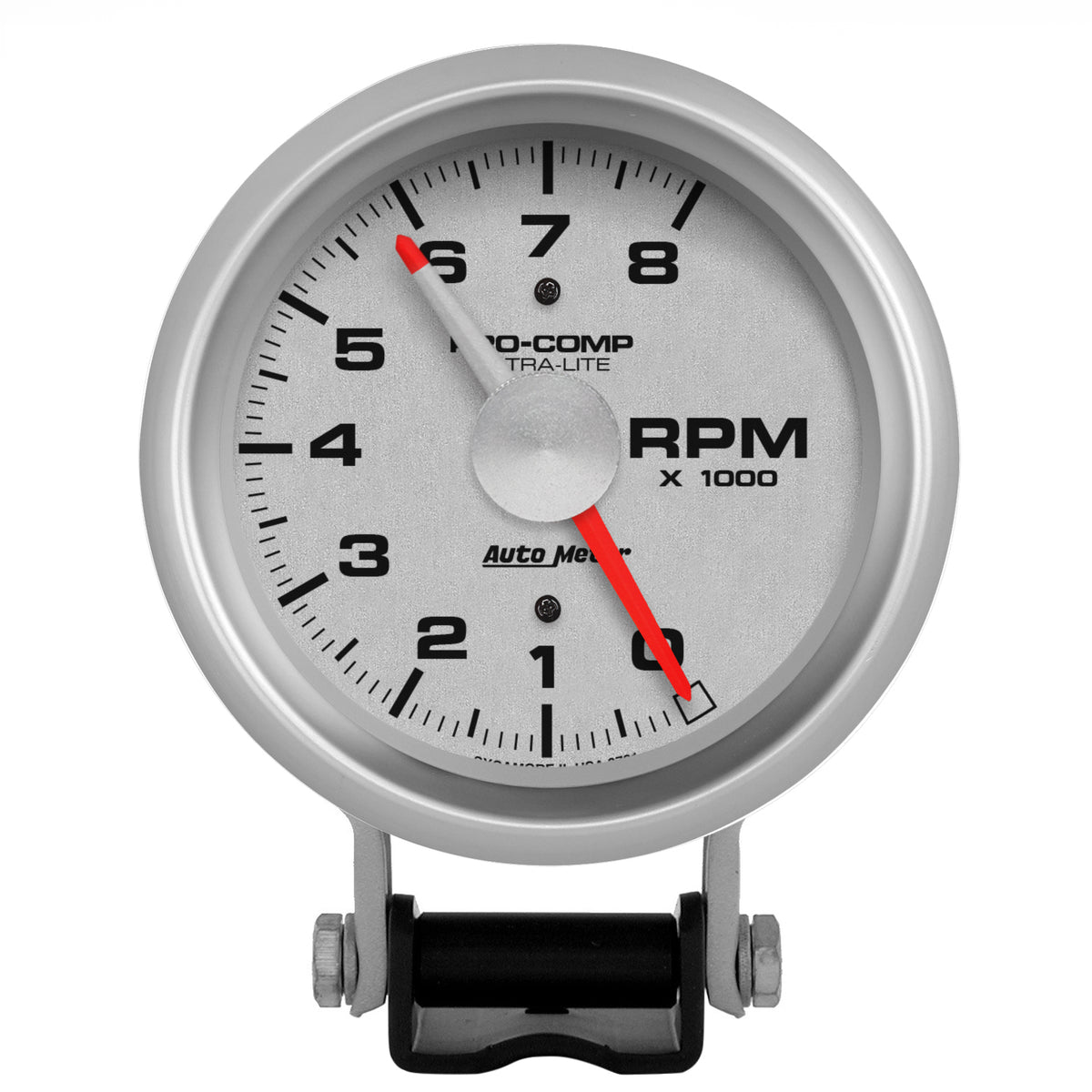 Autometer Ultra-Lite 3-3/4in 8,000 RPM Pedestal Mount Tachometer - 3781