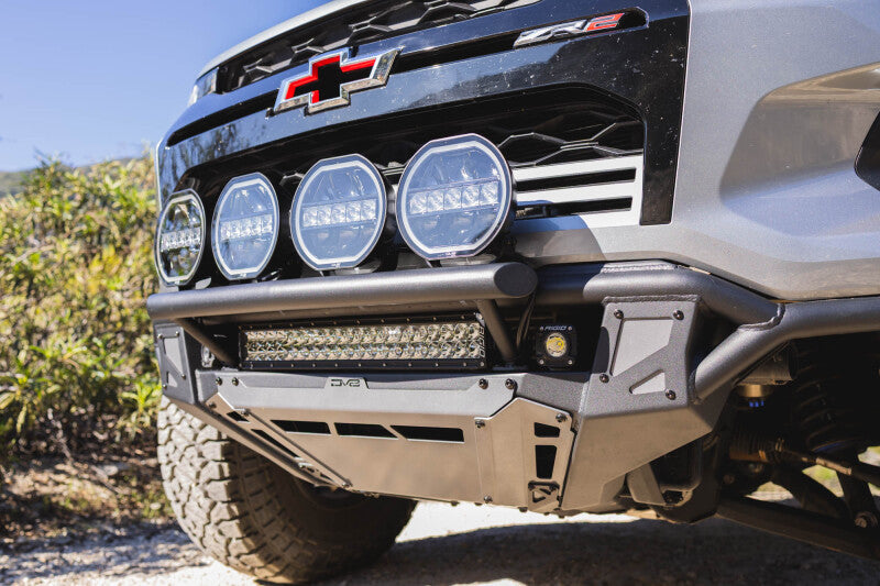 DV8 Offroad 23-26 Chevrolet Colorado ZR2 Tube Front Bumper - FBCS3-04
