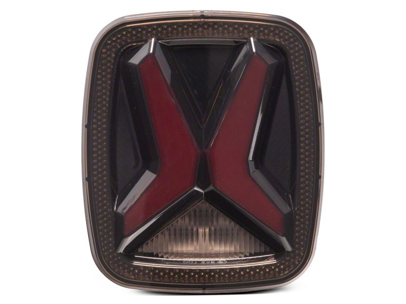 Raxiom 76-06 Jeep CJ7 Wrangler YJ &amp; TJ Gladiator LED Tail Lights- Blk Housing (Smoked Lens) - J177410