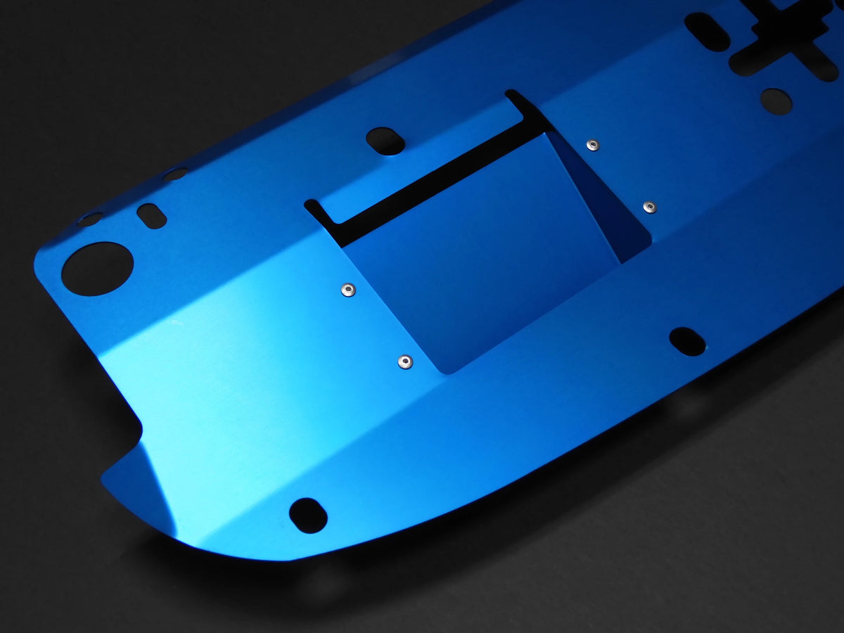 Cusco Radiator Cooling Plate S2000 AP1 AP2 *Blue* - 380 003 AL