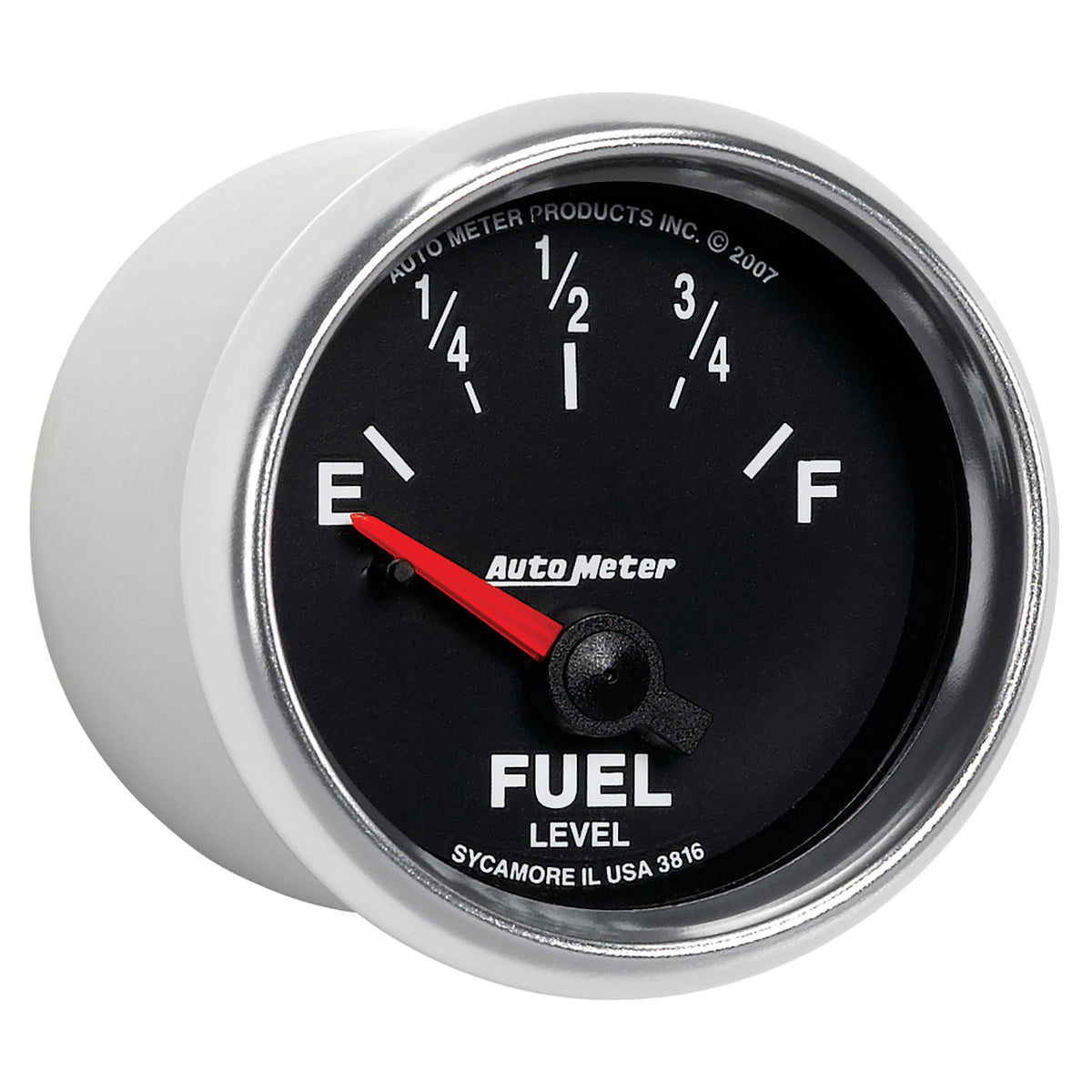 AutoMeter Gauge Fuel Level 2-1/16in. 240 Ohm(e) to 33 Ohm(f) Elec Gs - 3816