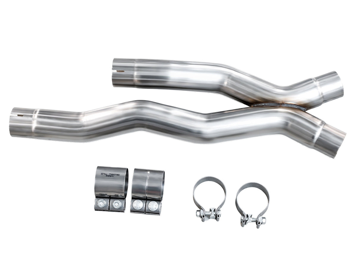 AWE Tuning BMW F97 X3 M Non-Resonated Performance Mid Pipe - 3820-11301