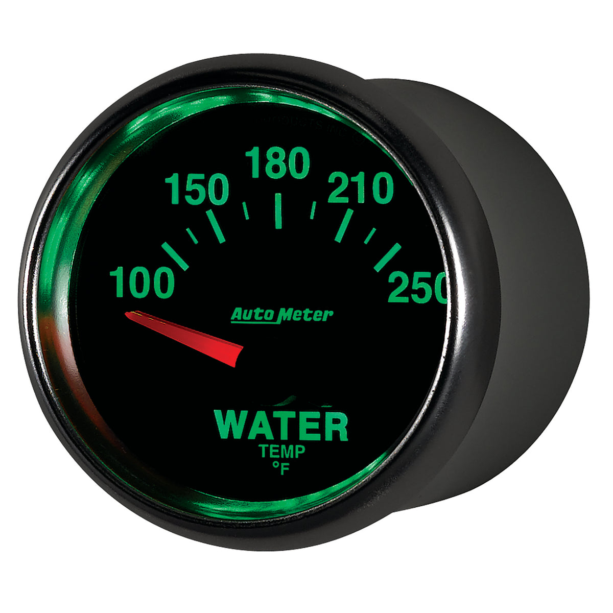 Autometer GS 52mm 100-250 Deg F Short Sweep Electronic Water Temperature Gauge - 3837