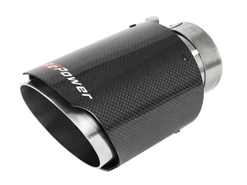 afe MACH Force-Xp 13-16 Audi Allroad L4 SS Axle-Back Exhaust w/ Carbon Tips - 49-36437-C