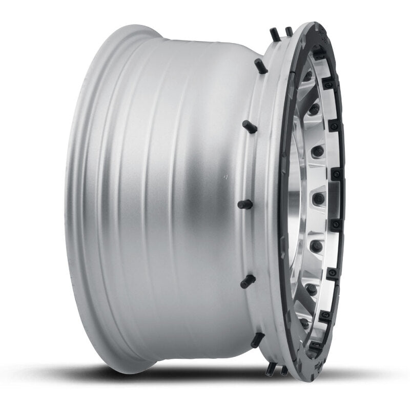 Icon Hammer Pro 17x8.5 / 6x5.5 / 25mm / 5.75in BS - Silver Machined - 21017859057SM for 2024-2025 Lexus GX - detail view