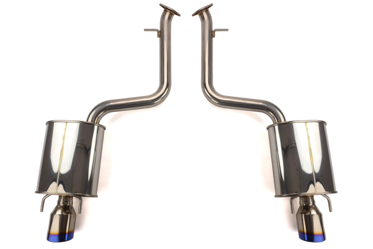 Invidia 13-16 Lexus IS 250/IS 350 Q300 w/ Rolled Titanium Tips Axle-Back Exhaust - HS13LISG3T