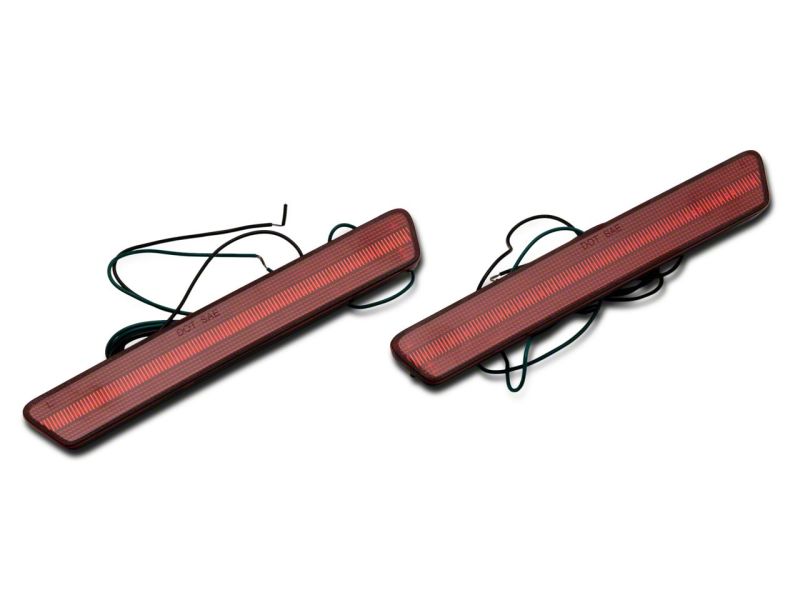 Raxiom 99-04 Ford Mustang Axial Series LED Rear Side Marker Lights- Red - 408819