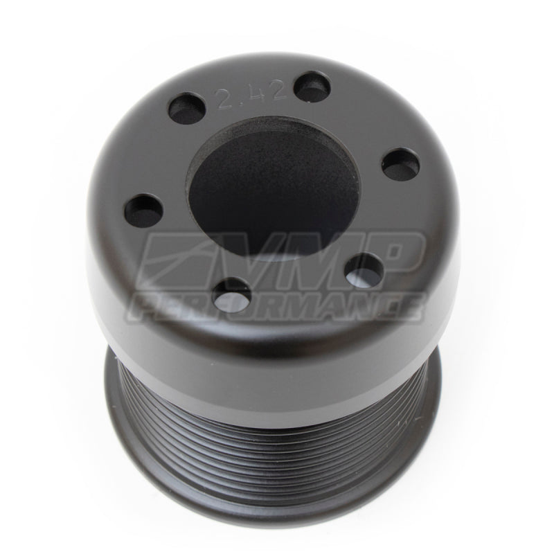 VMP Performance 07-14 Ford Shelby GT500 2.4in 10-Rib Conversion Bolt-On Pulley - VMP-24-10-B