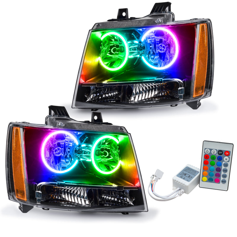 Oracle 07-13 Chevy Avalanche Pre-Assembed SMD Headlights - w/ Simple Controller SEE WARRANTY - 7001-504