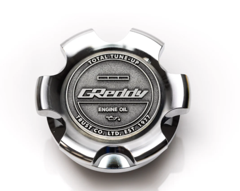 Greddy Type-B Oil Filler Cap Mazda 33.7 - Chrome - 13901524 by GReddy